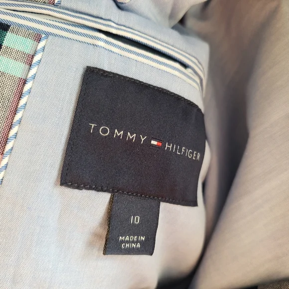 Tommy Hilfiger Boy's Plaid Blazer